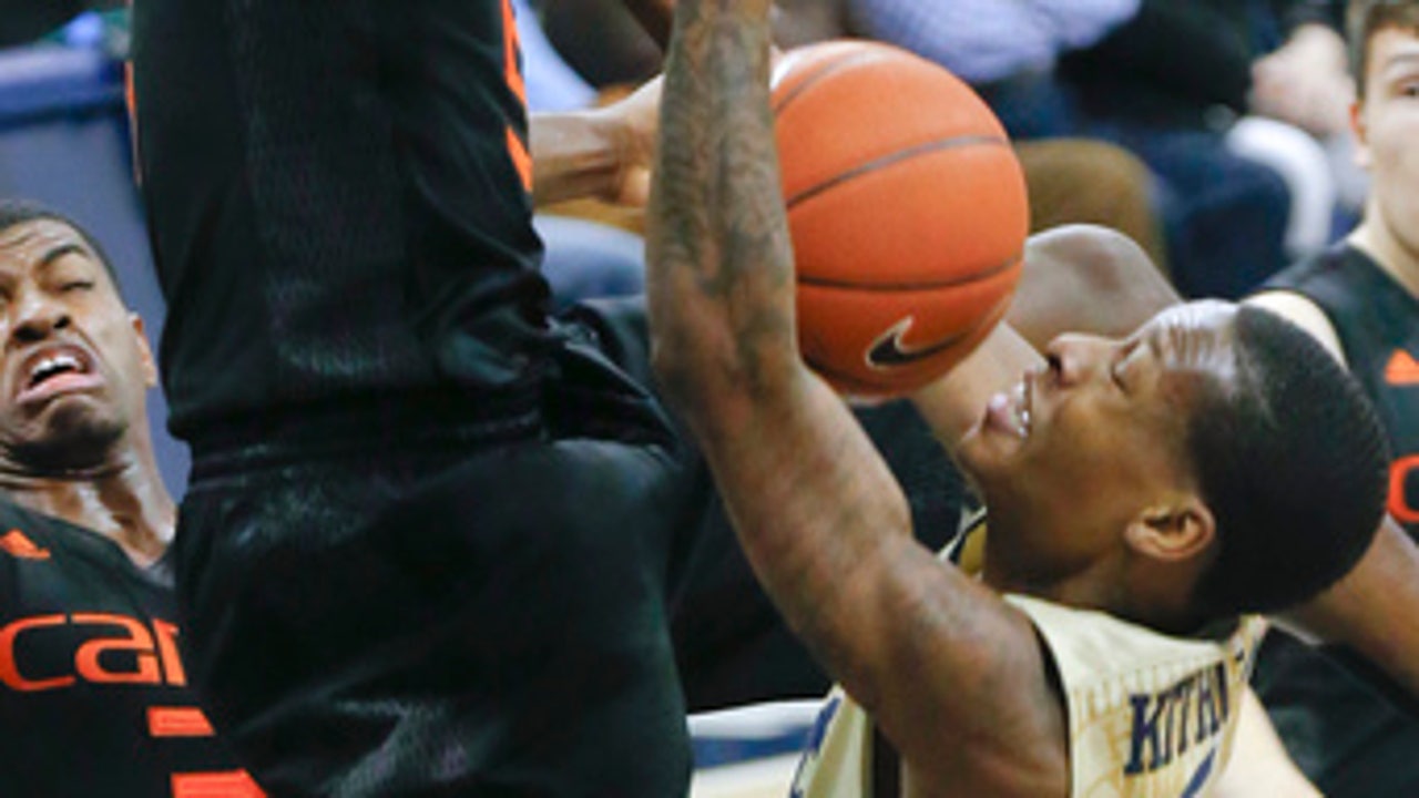 Reed leads Miami past reeling Pittsburgh 72-46 (Jan 14, 2017)